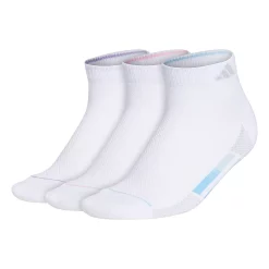 Women's adidas Superlite Stripe Low-Cut Socks 3-Pack