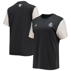 Women's adidas Gray Real Madrid Travel T-Shirt