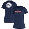 Women's adidas Navy New England Revolution Wordmark Logo T-Shirt