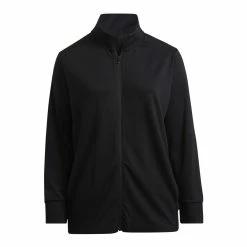 Plus Size adidas Textured Full-Zip Jacket -Adidas Clothing Shop 5491207 ALT6