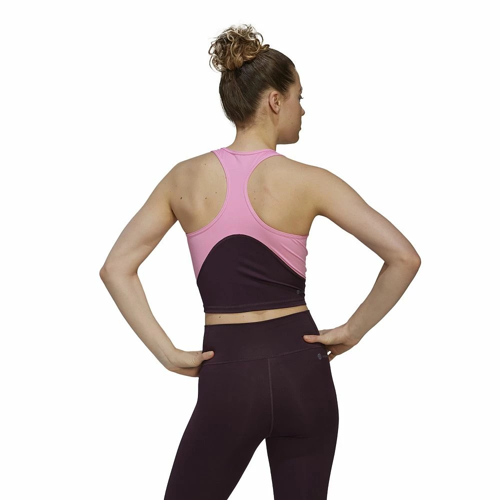Women's adidas AEROREADY High-Impact Crop Training Tank 2 Women's adidas AEROREADY High-Impact Crop Training Tank - Image 2