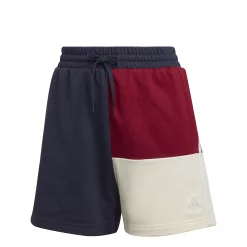 Women's adidas Essentials Colorblock Oversized Shorts -Adidas Clothing Shop 5521020 ALT4