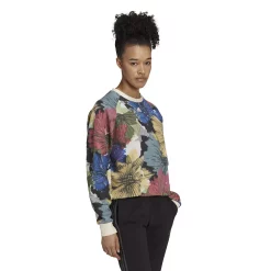Women's adidas Floral Sweatshirt -Adidas Clothing Shop 5521125 ALT2