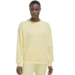 Women's adidas Studio Lounge Loose Sweatshirt 12 Women's adidas Studio Lounge Loose Sweatshirt -Adidas Clothing Shop 5521135 Almost Yellow
