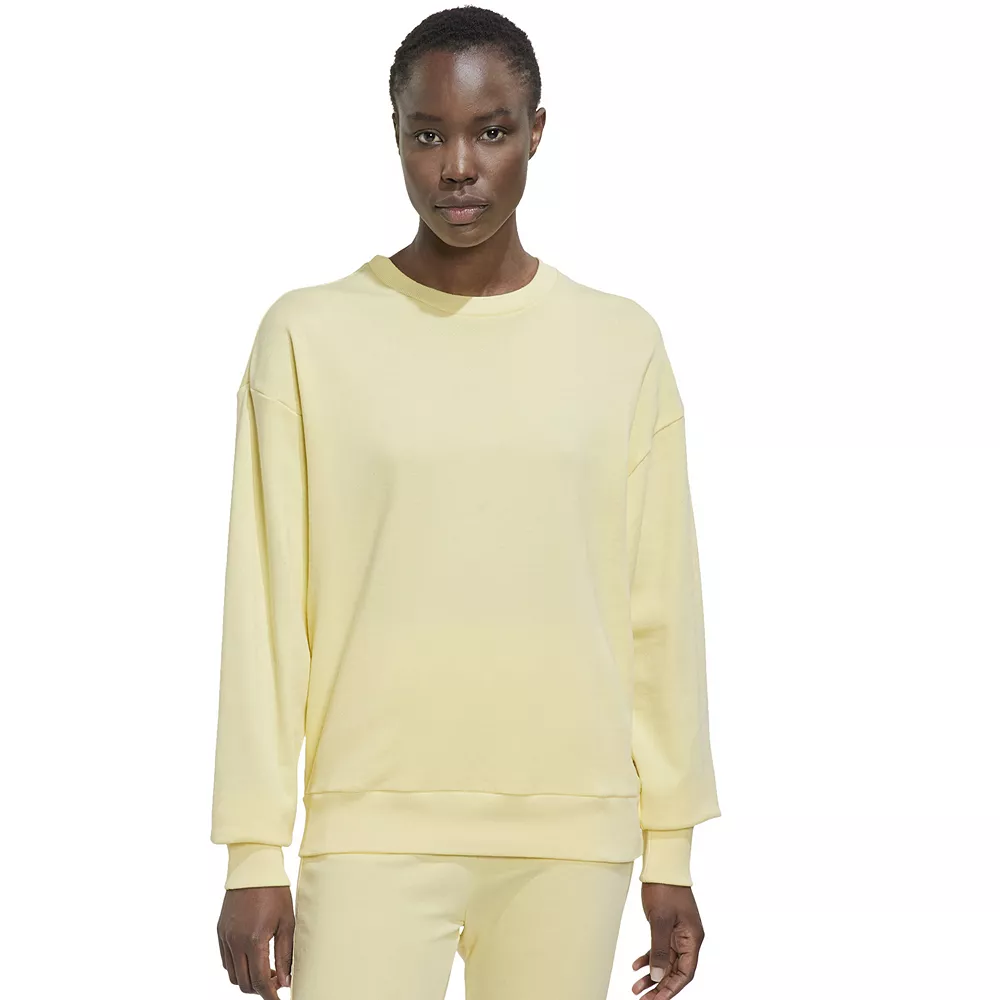 Women's adidas Studio Lounge Loose Sweatshirt 3 Women's adidas Studio Lounge Loose Sweatshirt - Image 3