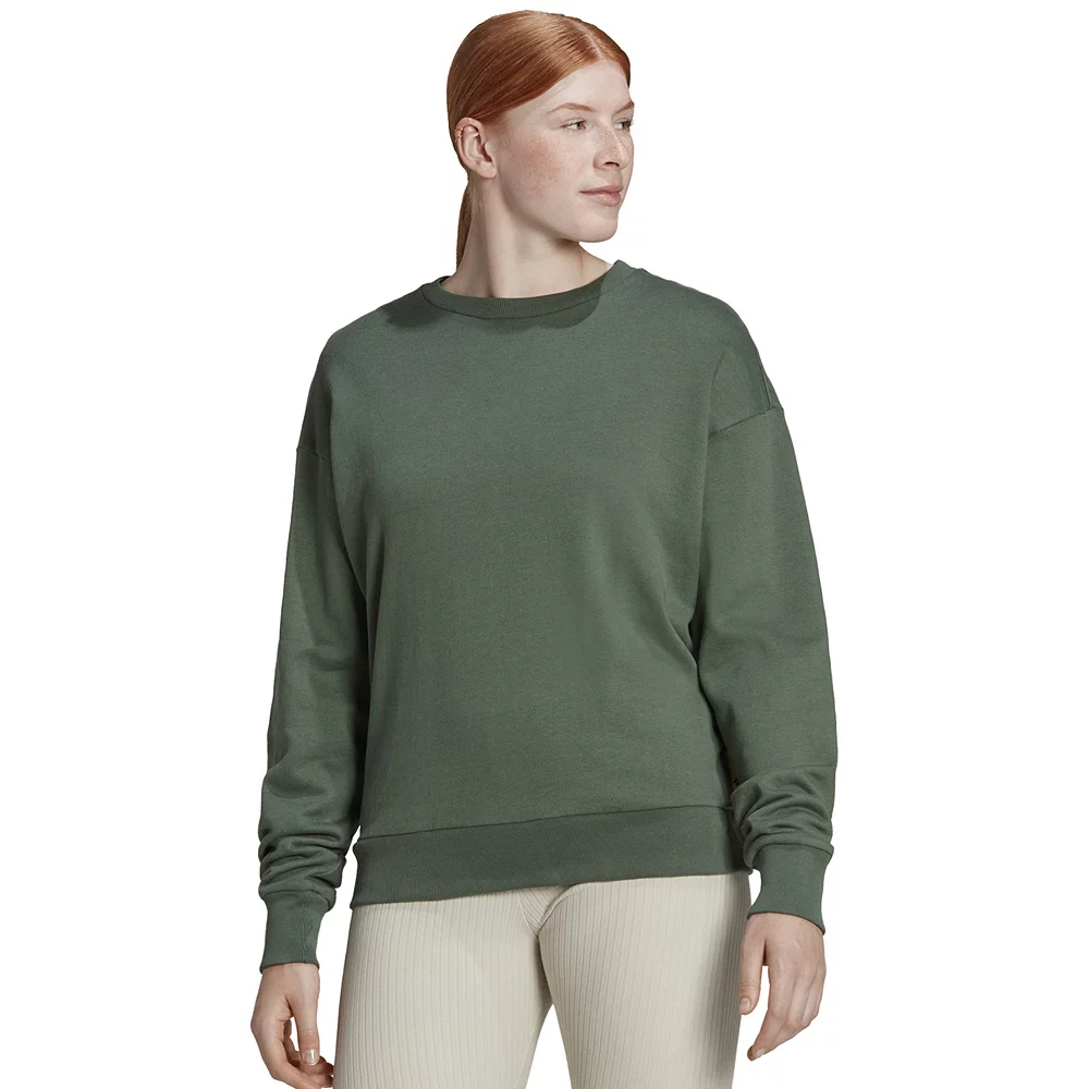 Women's adidas Studio Lounge Loose Sweatshirt 2 Women's adidas Studio Lounge Loose Sweatshirt - Image 2