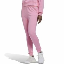 Women's adidas Studio Lounge High-Waisted French Terry Joggers