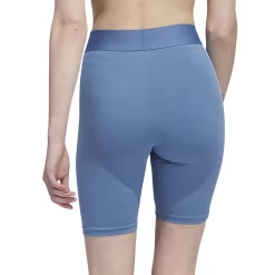 Women's adidas Badge Of Sport 3-Stripes Bike Shorts -Adidas Clothing Shop 5527109 ALT