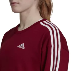 Women's adidas Essentials 3-Stripes Sweatshirt Dress -Adidas Clothing Shop 5527111 ALT2