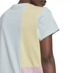 Women's adidas Essentials Colorblock Boyfriend T-Shirt Dress 8 Women's adidas Essentials Colorblock Boyfriend T-Shirt Dress -Adidas Clothing Shop 5527112 ALT3