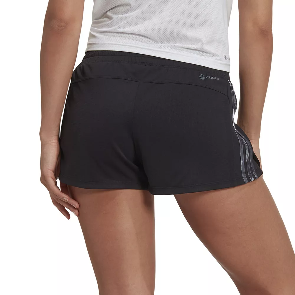 Women's adidas AEROREADY Made4Training Floral-Stripe Pacer Shorts 3 Women's adidas AEROREADY Made4Training Floral-Stripe Pacer Shorts - Image 3