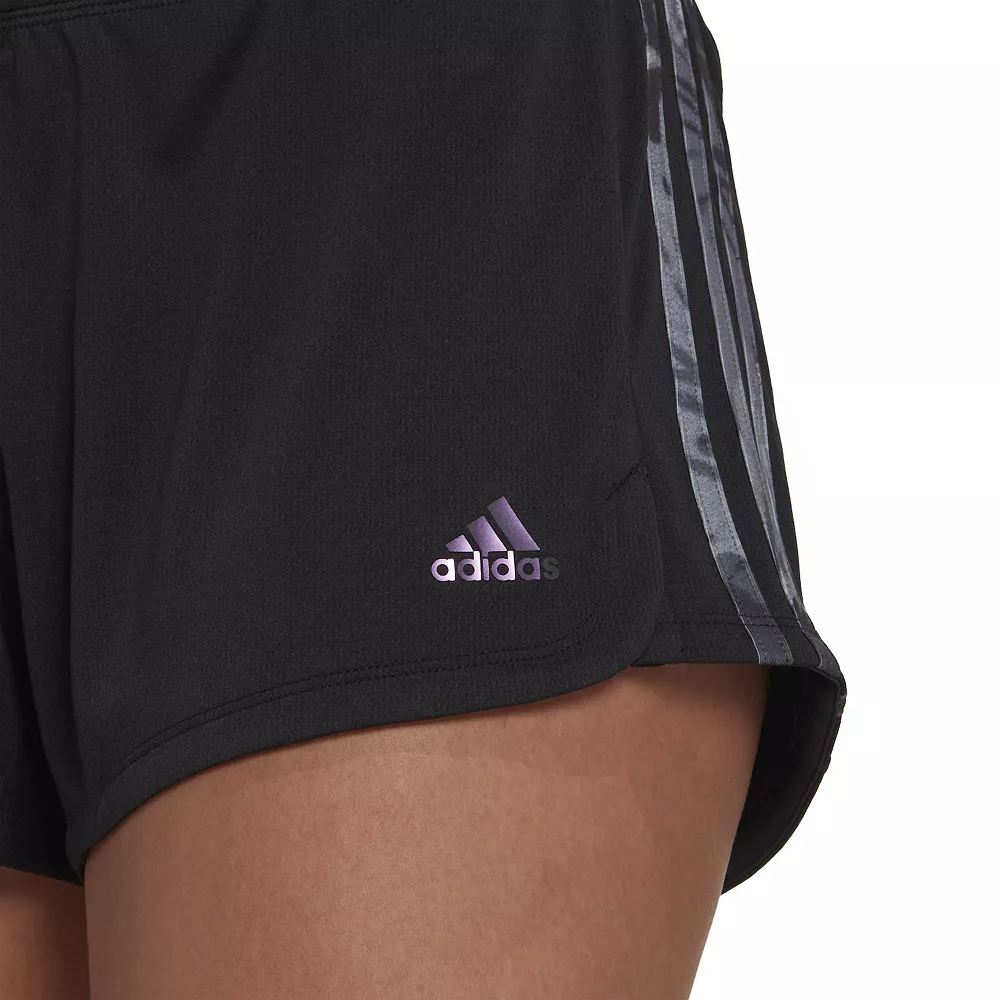 Women's adidas AEROREADY Made4Training Floral-Stripe Pacer Shorts 4 Women's adidas AEROREADY Made4Training Floral-Stripe Pacer Shorts - Image 4