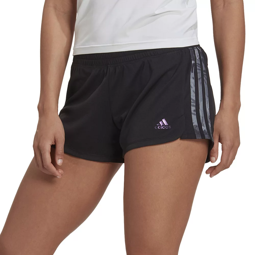 Women's adidas AEROREADY Made4Training Floral-Stripe Pacer Shorts 1 Women's adidas AEROREADY Made4Training Floral-Stripe Pacer Shorts