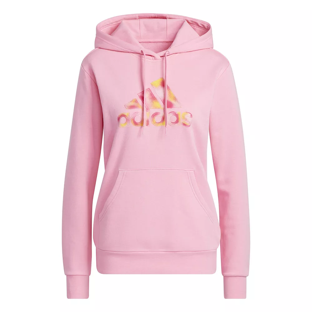 Women's adidas Badge Of Sport 2-Tone Graphic Hoodie 8 Women's adidas Badge Of Sport 2-Tone Graphic Hoodie - Image 8