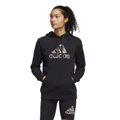 Women's adidas Badge Of Sport 2-Tone Graphic Hoodie 10 Women's adidas Badge Of Sport 2-Tone Graphic Hoodie -Adidas Clothing Shop 5531564 Black