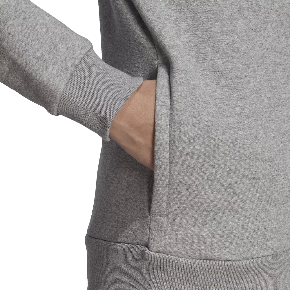 Women's adidas Essentials Linear Oversized Fleece Hoodie 6 Women's adidas Essentials Linear Oversized Fleece Hoodie - Image 6