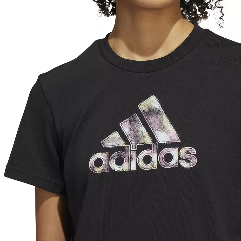 Women's adidas 2-Tone Graphic Tee 6 Women's adidas 2-Tone Graphic Tee - Image 6