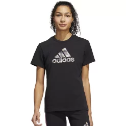Women's adidas 2-Tone Graphic Tee 11 Women's adidas 2-Tone Graphic Tee -Adidas Clothing Shop 5538867 Black