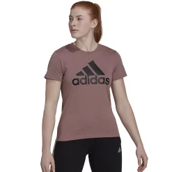 Women's adidas Loungewear Essentials Logo Tee -Adidas Clothing Shop 5538887 Wonder Oxide Black