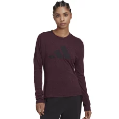 Women's adidas Winners Long Sleeve Tee -Adidas Clothing Shop 5538889 Shadow Maroon Mel