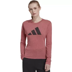 Women's adidas Winners Long Sleeve Tee -Adidas Clothing Shop 5538889 Wonder Red Mel