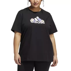 Plus Size adidas Floral Graphic Tee 10 Plus Size adidas Floral Graphic Tee -Adidas Clothing Shop 5542272 ALT4