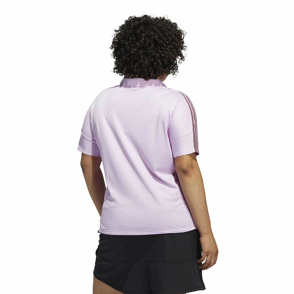 Plus Size adidas Three Stripe Polo Shirt 2 Plus Size adidas Three Stripe Polo Shirt - Image 2