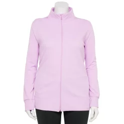 Plus Size adidas Textured Full-Zip Jacket