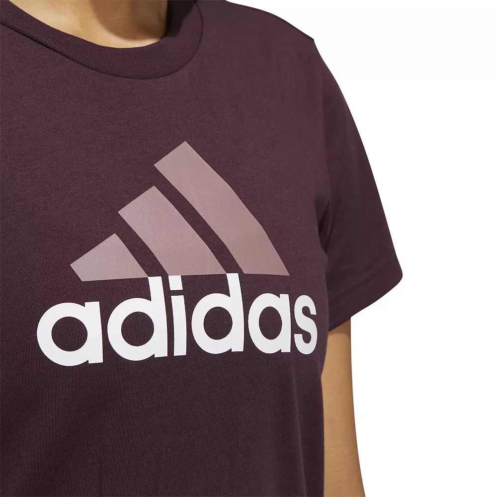 Women's adidas Classic 2-Tone Logo Graphic T-Shirt 6 Women's adidas Classic 2-Tone Logo Graphic T-Shirt - Image 6