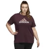 Plus Size adidas Badge of Sport Classic 2-Tone Graphic Tee
