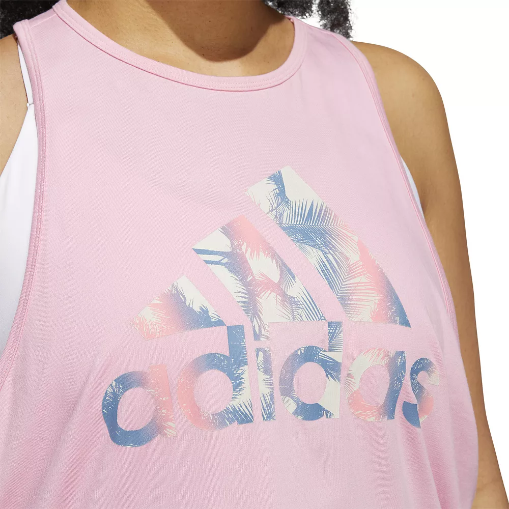 Plus Size adidas Tropic Tank Top 3 Plus Size adidas Tropic Tank Top - Image 3