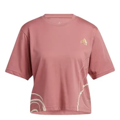 Women's adidas Holiday Fleece Graphic Crop Top -Adidas Clothing Shop 5577958 ALT5