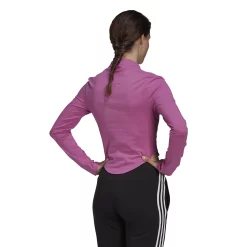 Women's adidas Holidayz Fleece Mockneck Top -Adidas Clothing Shop 5577959 ALT