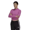 Women's adidas Holidayz Fleece Mockneck Top