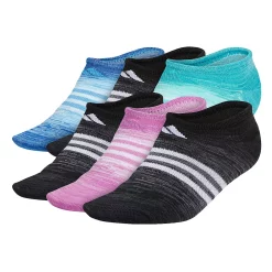 Women's adidas 6-pack Superlite No-Show Socks