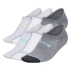 Women's adidas Superlite 6-Pack No-Show Socks