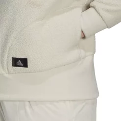 Plus Size adidas Holiday Fleece Jacket -Adidas Clothing Shop 5636867 ALT3