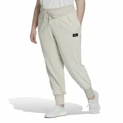 Plus Size adidas Holidayz Cozy Velour High-Waisted Joggers