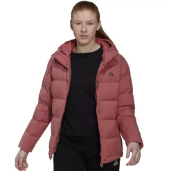 Women's adidas Helionic Outdoor Hooded Down Jacket