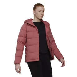 Women's adidas Helionic Outdoor Hooded Down Jacket -Adidas Clothing Shop 5652120 ALT2