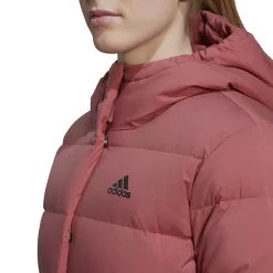 Women's adidas Helionic Outdoor Hooded Down Jacket -Adidas Clothing Shop 5652120 ALT4