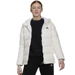 Women's adidas Helionic Outdoor Hooded Down Jacket