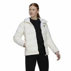 Women's adidas Helionic Outdoor Hooded Down Jacket -Adidas Clothing Shop 5652121 ALT2