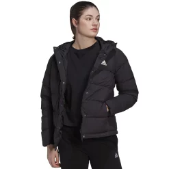 Women's adidas Helionic Outdoor Hooded Down Jacket