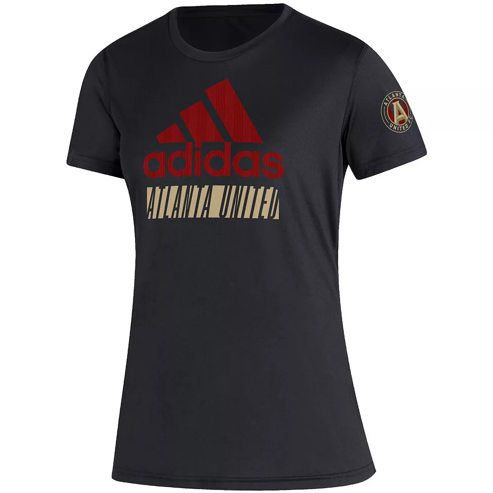 Women's adidas Black Atlanta United FC Creator Vintage T-Shirt 3 Women's adidas Black Atlanta United FC Creator Vintage T-Shirt - Image 3