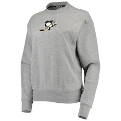 Women's adidas Heathered Gray Pittsburgh Penguins Alternate Logo Pullover Sweatshirt 6 Women's adidas Heathered Gray Pittsburgh Penguins Alternate Logo Pullover Sweatshirt -Adidas Clothing Shop 5682830 ALT2