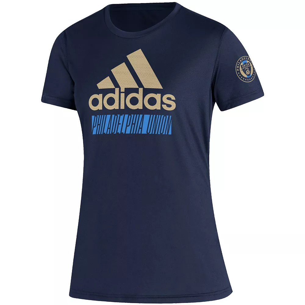 Women's adidas Navy Philadelphia Union Creator Vintage T-Shirt 3 Women's adidas Navy Philadelphia Union Creator Vintage T-Shirt - Image 3