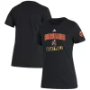 Women's adidas Black Miami Hurricanes Bench T-Shirt