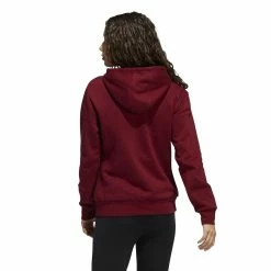 Women's adidas Leopard Metallic Badge Of Sport Fleece Graphic Hoodie -Adidas Clothing Shop 5709286 ALT