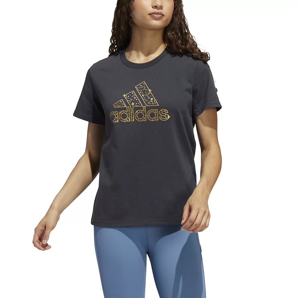 Women's adidas Celestial Badge Of Sport Graphic Tee 6 Women's adidas Celestial Badge Of Sport Graphic Tee - Image 6